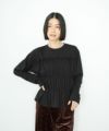 Idnes  シャーリングギャザープルオーバー レディース メール便 対応商品商品サムネイル-3