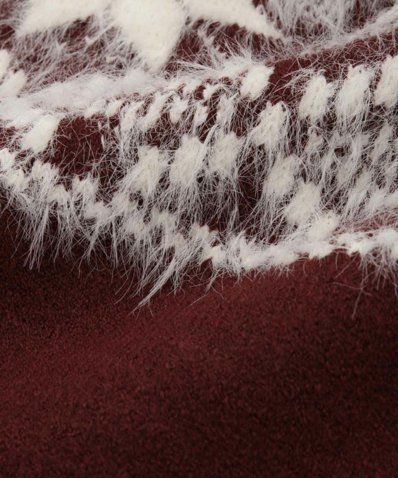 [値下げ]Idnes  雪柄シャギーニット レディース商品画像-22