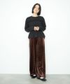 Idnes  ベロアドットパンツ レディース商品サムネイル-10