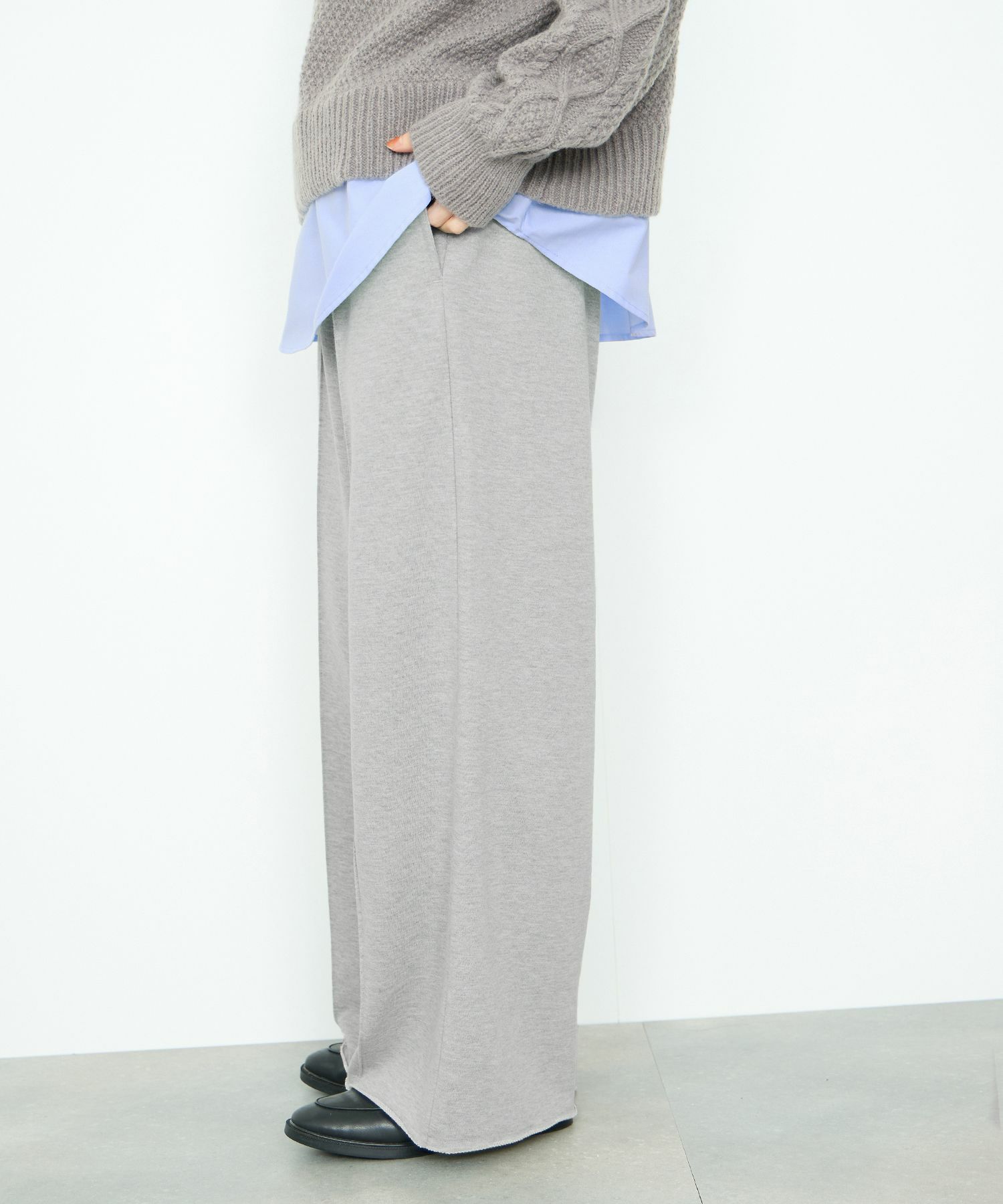 Idnes  スウェットイージーパンツ レディース商品画像-3