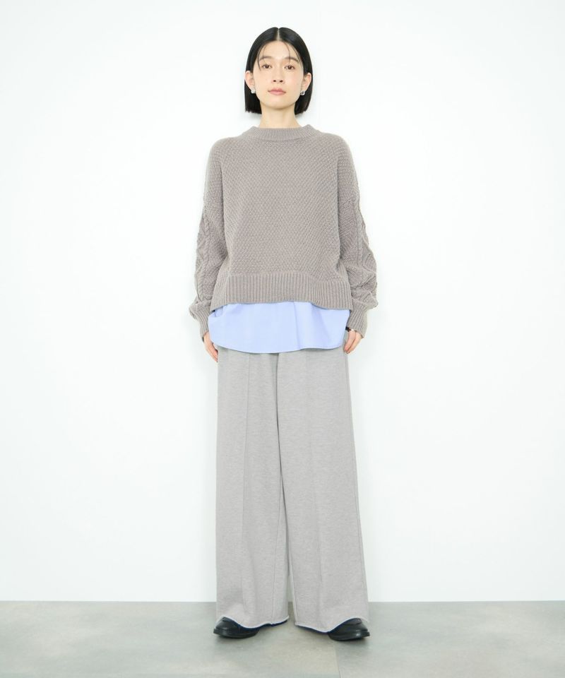 Idnes  スウェットイージーパンツ レディース商品画像-5