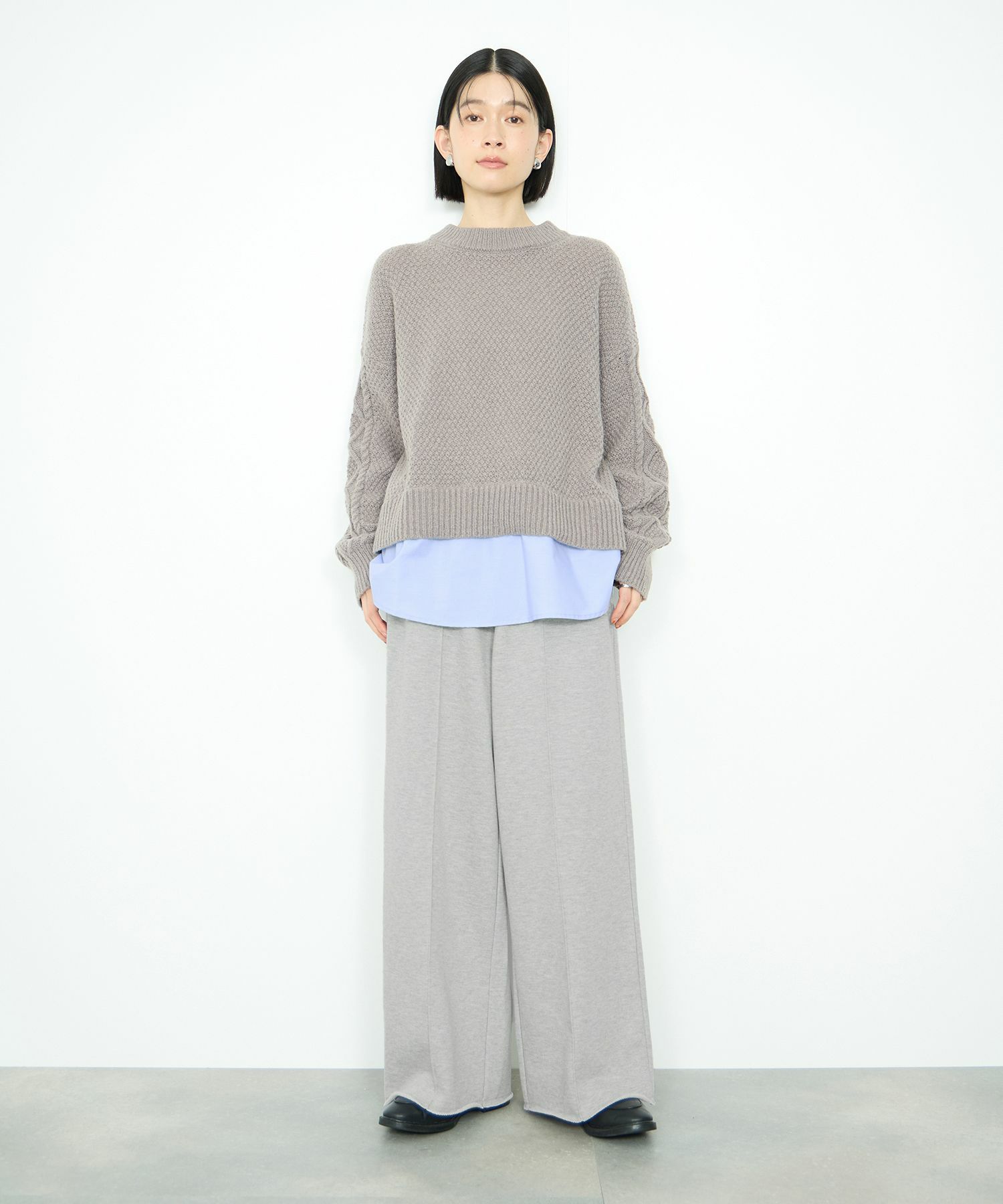 Idnes  スウェットイージーパンツ レディース商品画像-5