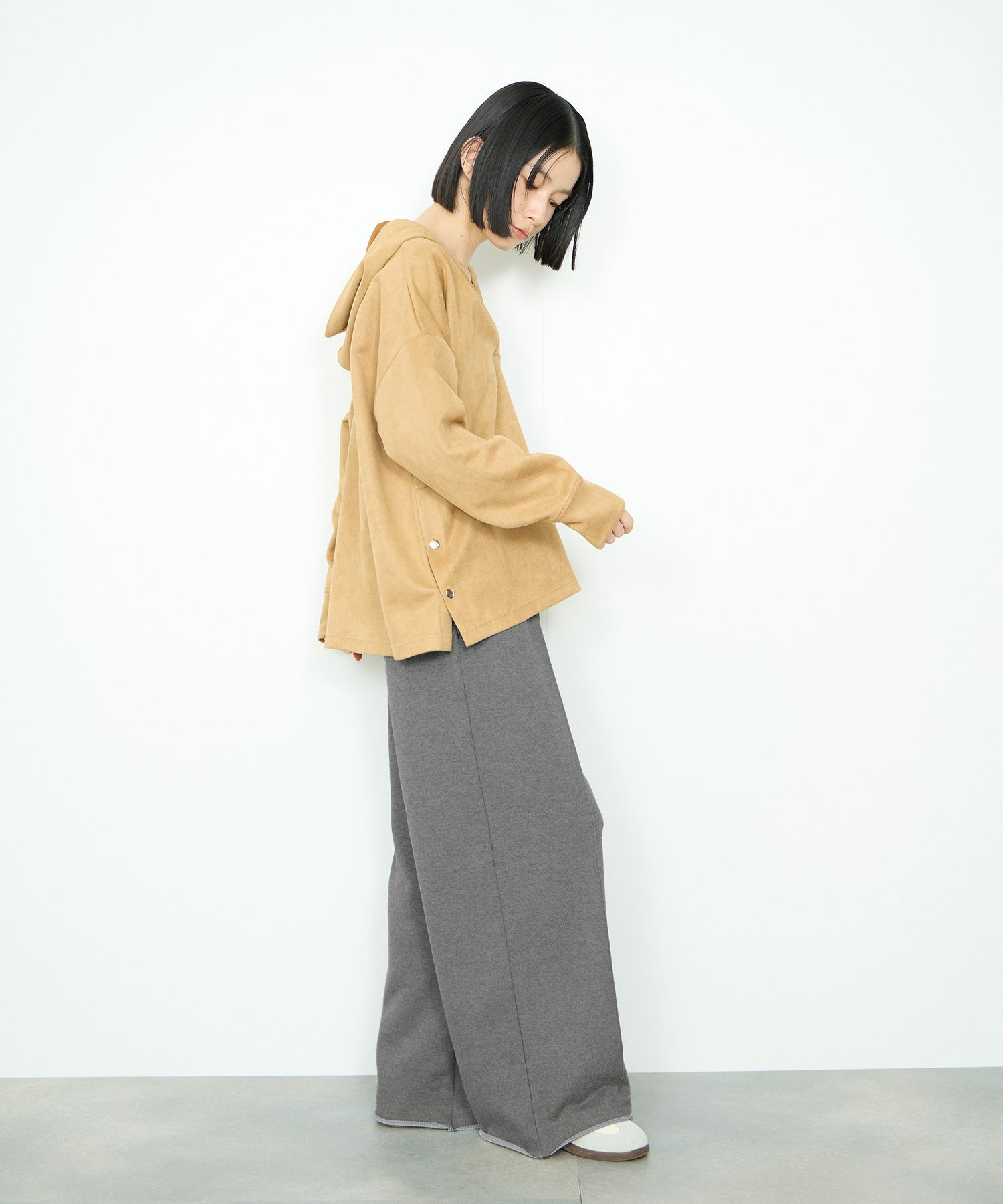  Idnes スウェットイージーパンツ レディース
