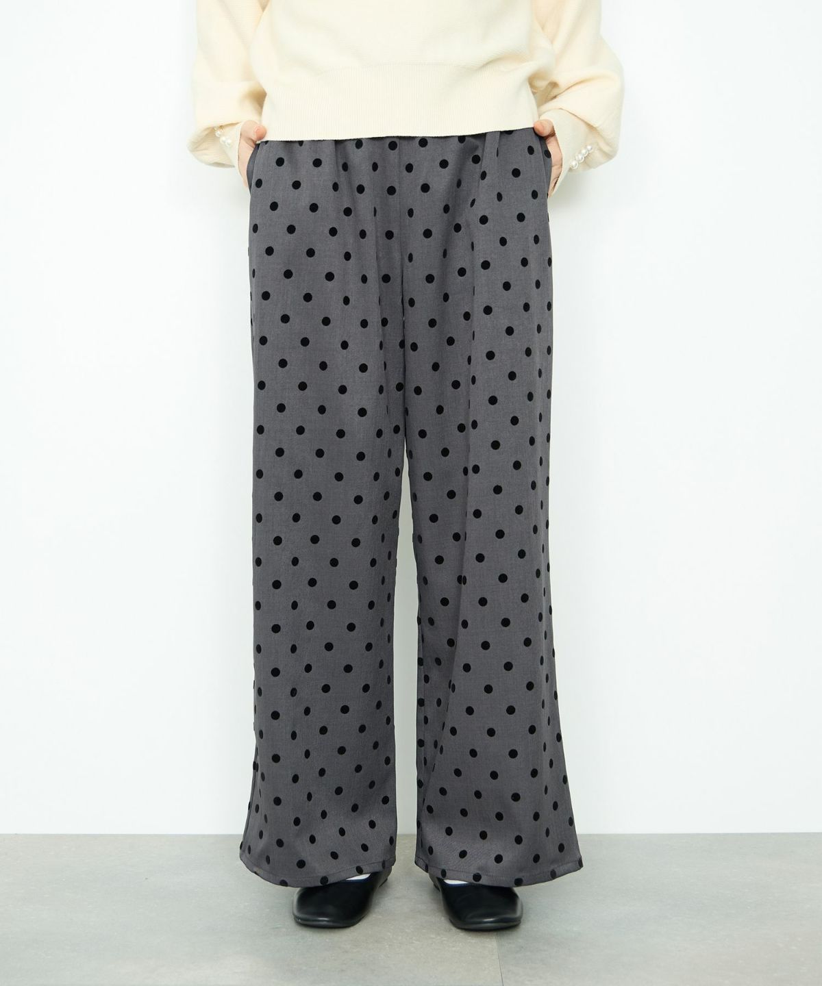 Idnes ドットイージーパンツ レディース