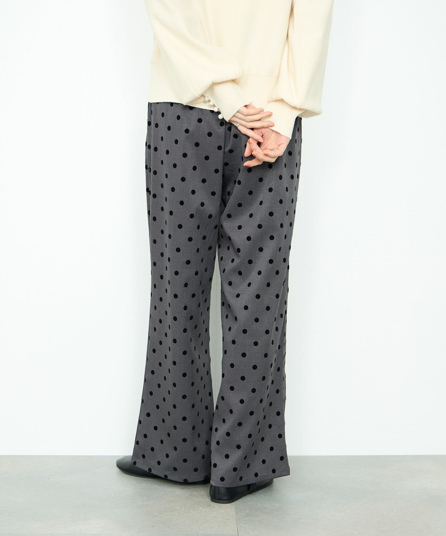 [値下げ]Idnes  ドットイージーパンツ レディース商品サムネイル-8