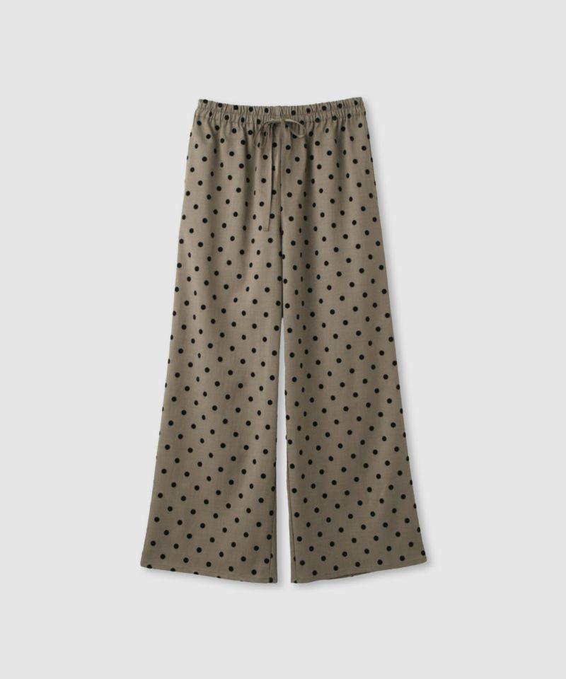 Idnes ドットイージーパンツ レディース商品画像-13