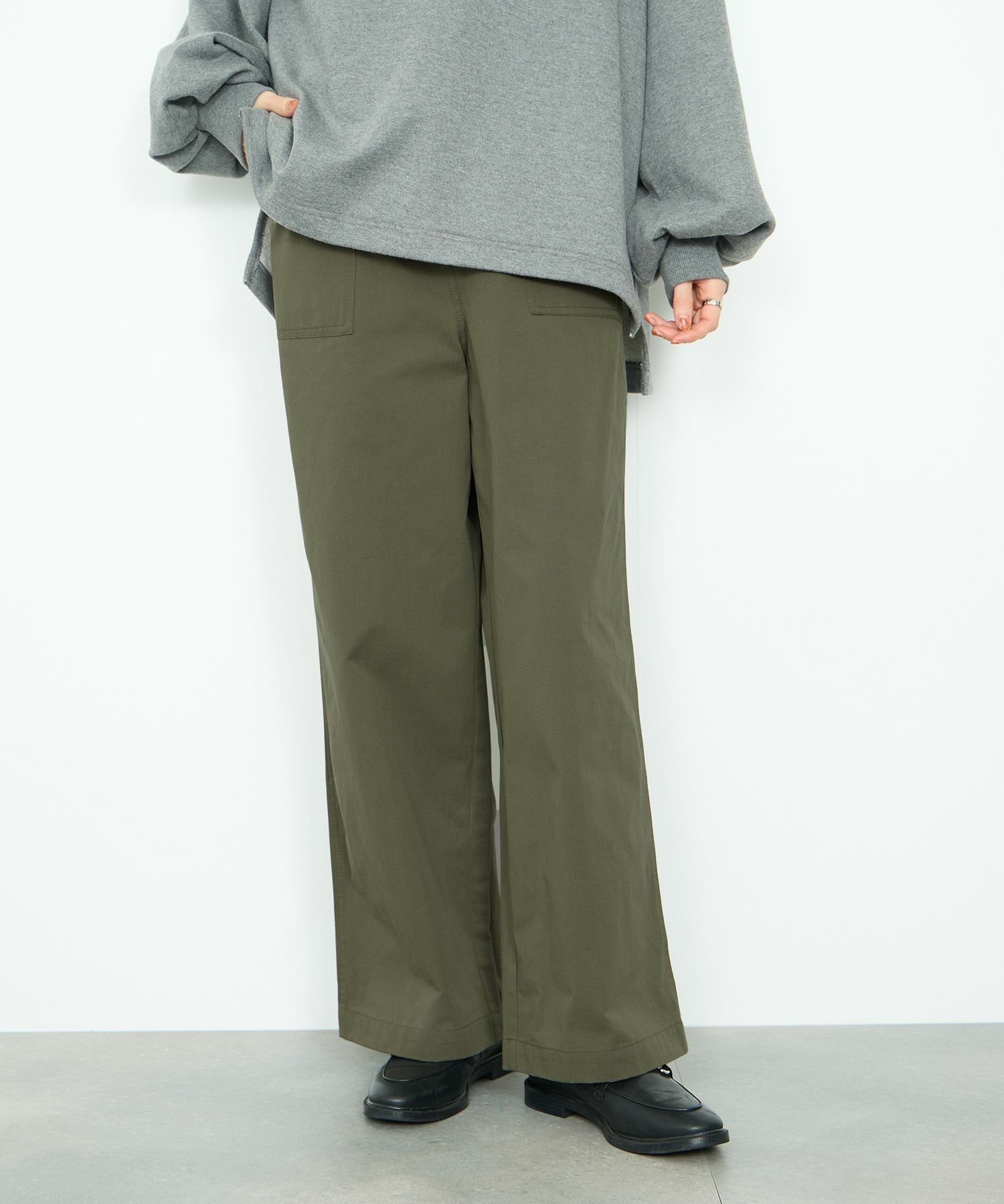 Idnes  ベイカーパンツ レディース商品画像-1