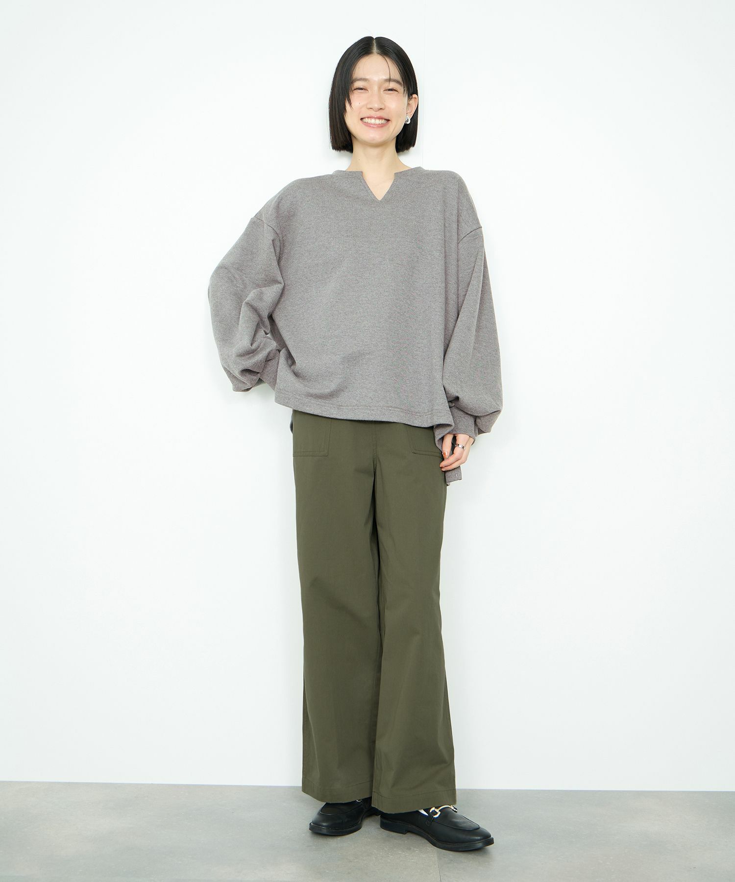 [値下げ]Idnes  ベイカーパンツ レディース商品画像-6