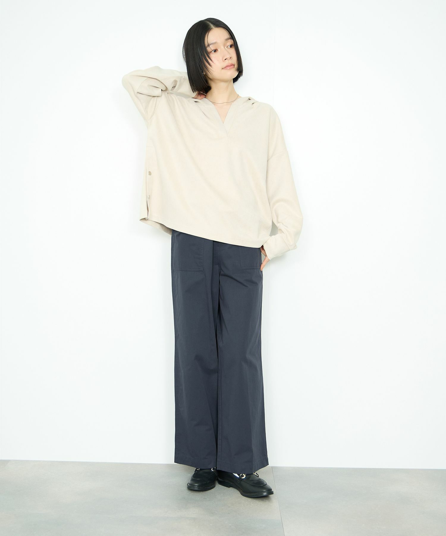 [値下げ]Idnes  ベイカーパンツ レディース商品画像-10