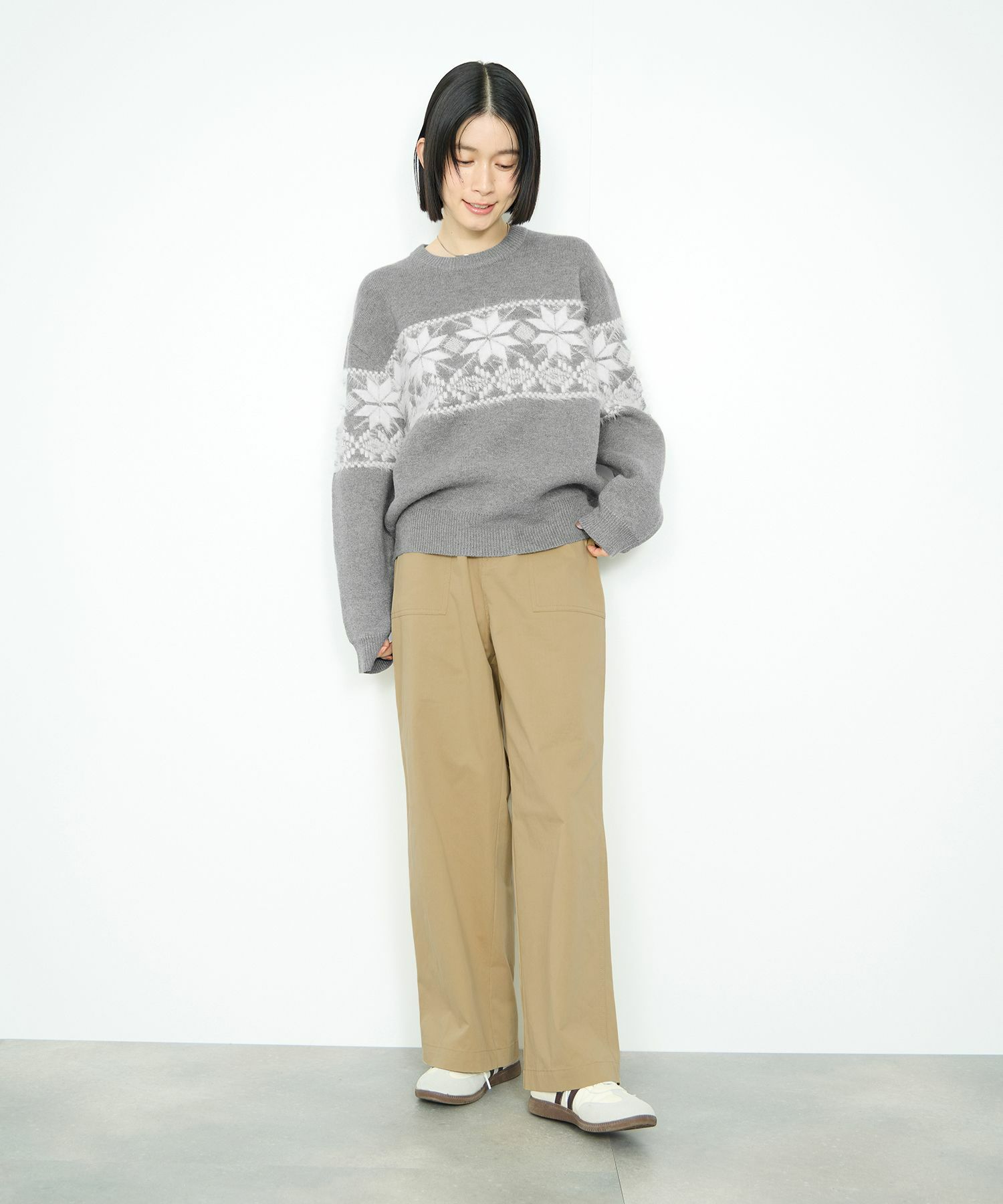 [値下げ]Idnes  ベイカーパンツ レディース商品画像-11