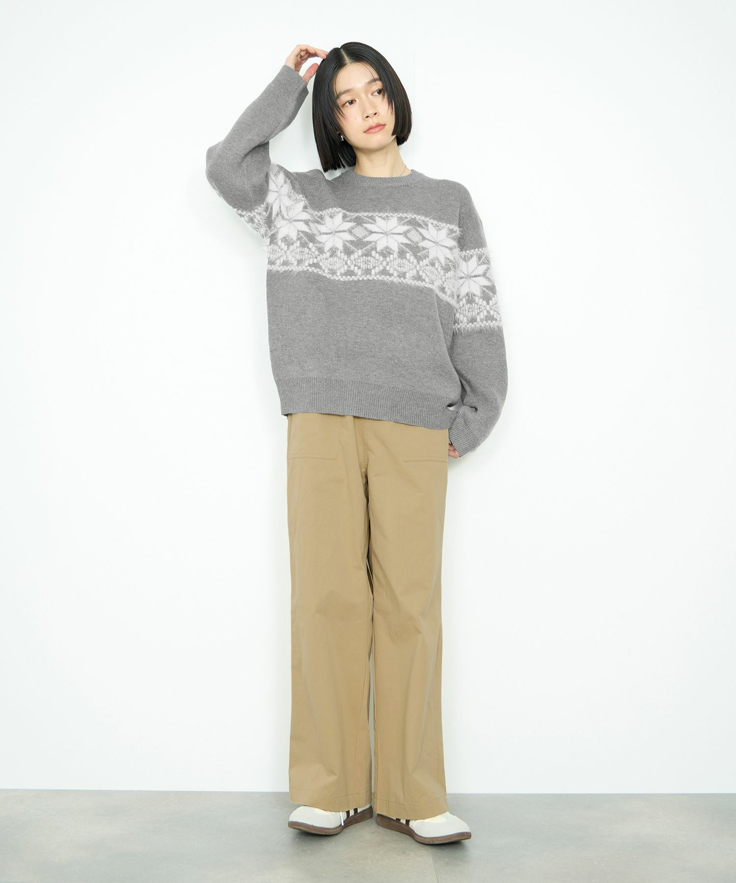 [値下げ]Idnes  ベイカーパンツ レディース商品画像-12