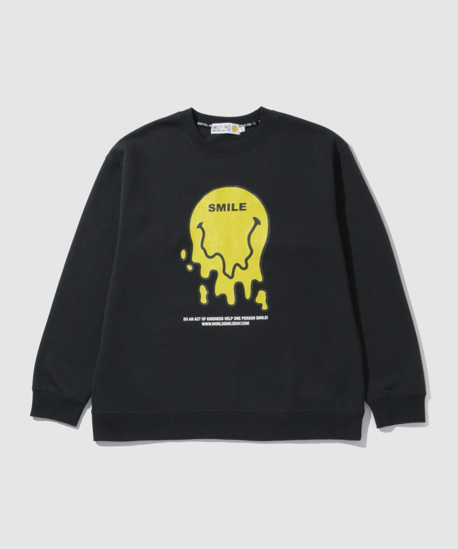 [期間限定価格]スマイリーフェイス プリントトレーナー メンズ商品画像-1