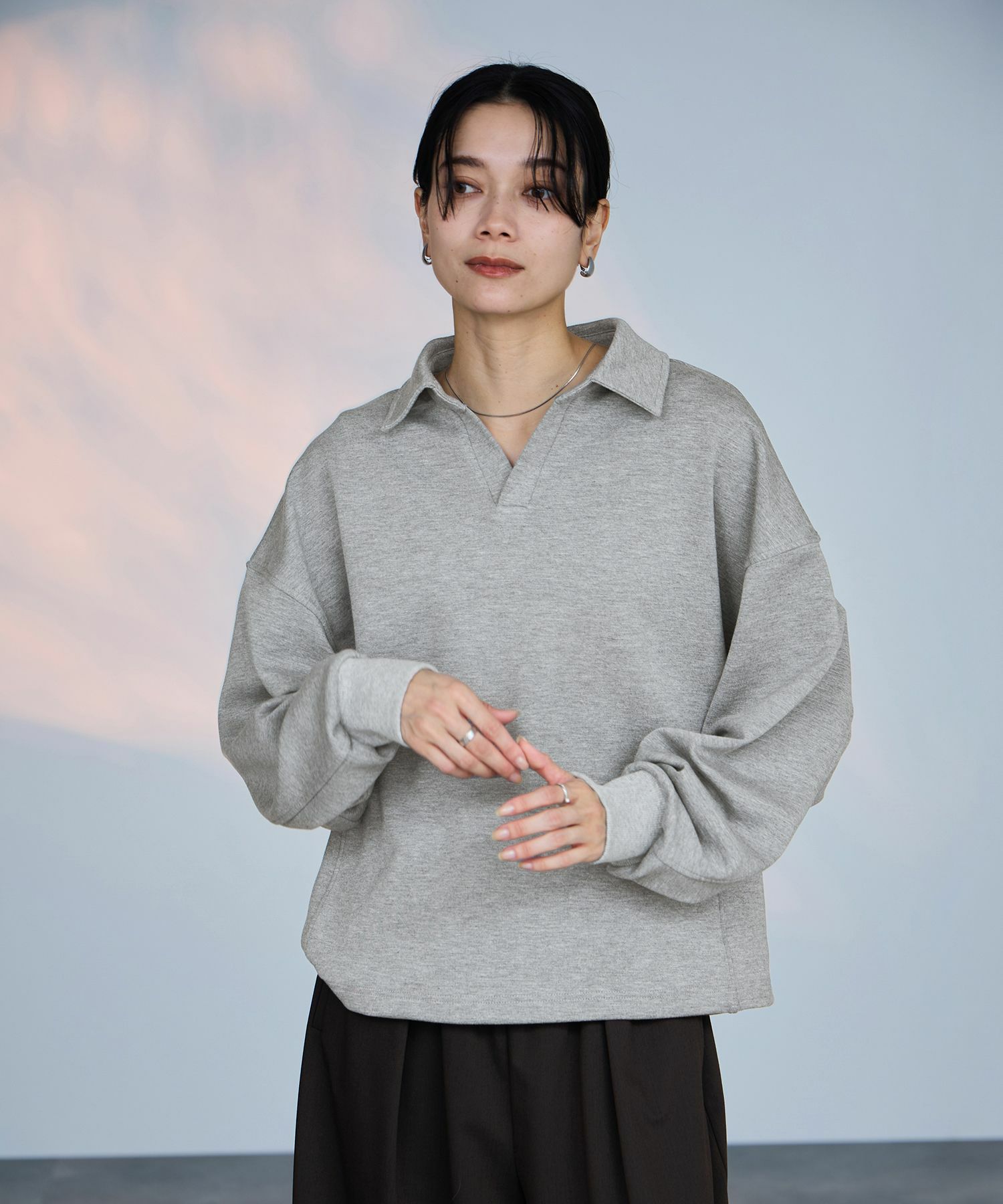 milli de l'air パフィバックスキッパープルオーバー レディース