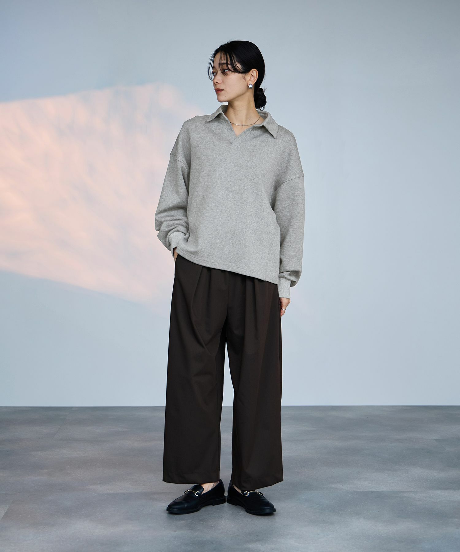 milli de l'air パフィバックスキッパープルオーバー レディース