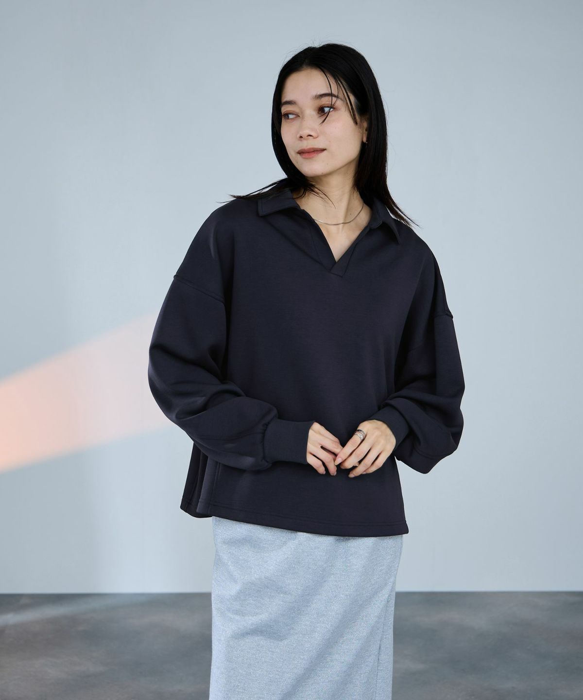 milli de l'air パフィバックスキッパープルオーバー レディース