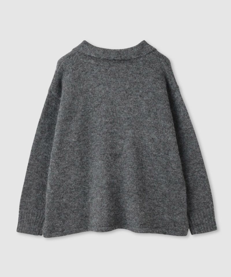 [値下げ]Idnes  スキッパーポロニット レディース商品画像-13