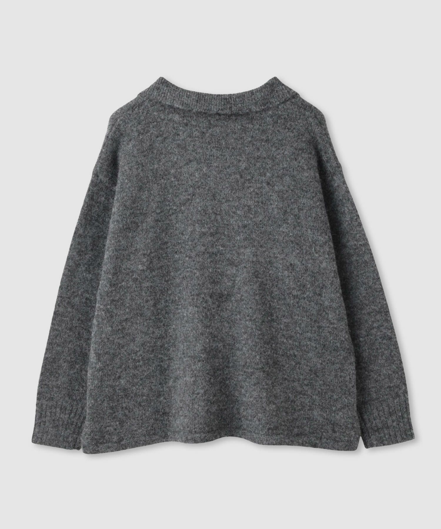 [さらに50%OFF]Idnes  スキッパーポロニット レディース商品画像-13