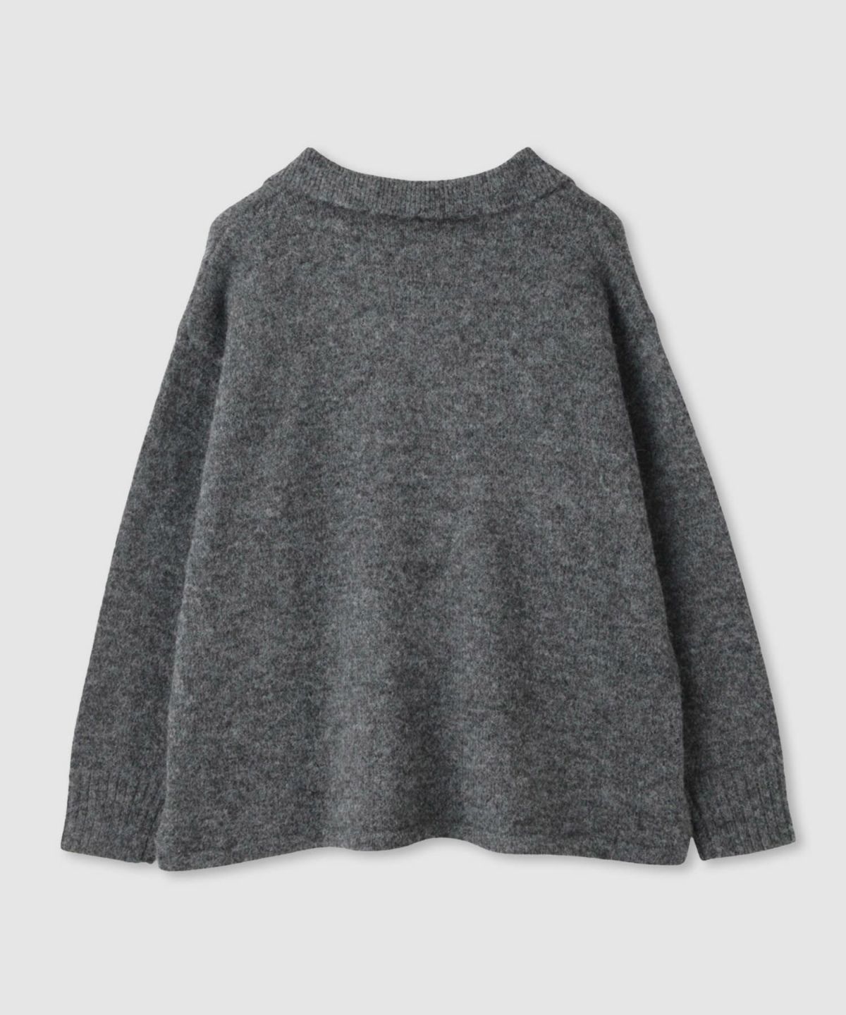 Idnes スキッパーポロニット レディース