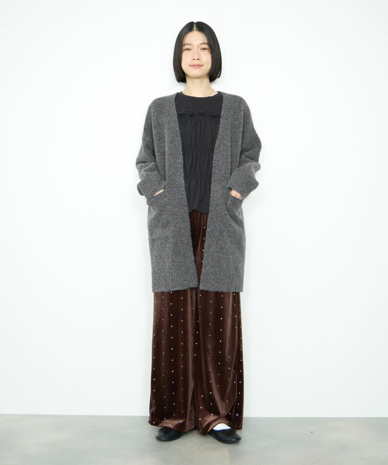 Idnes ロングニットカーディガン レディース商品画像-7