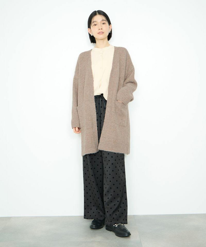 Idnes  ロングニットカーディガン レディース商品画像-13