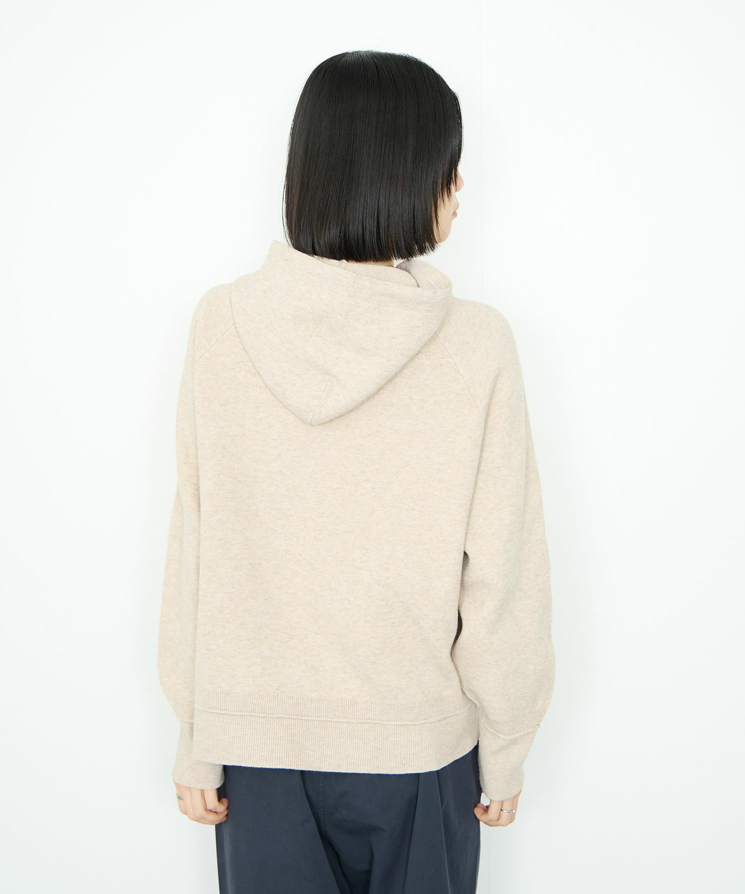 Idnes  フードニットパーカー レディース商品画像-6