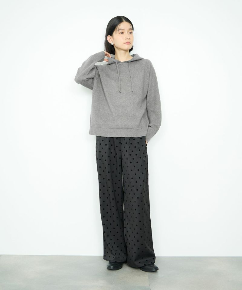 Idnes  フードニットパーカー レディース商品画像-14