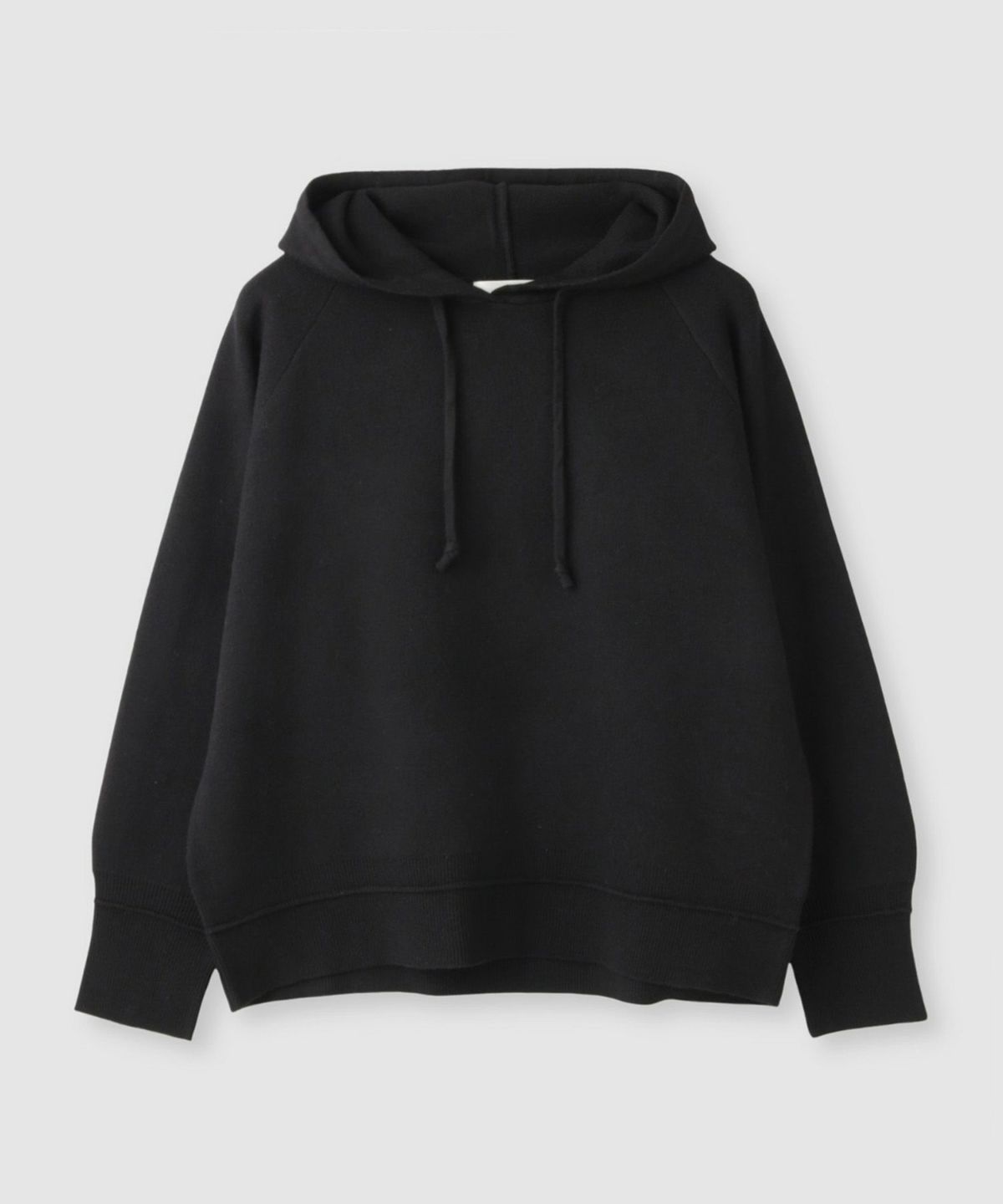 Idnes フードニットパーカー レディース