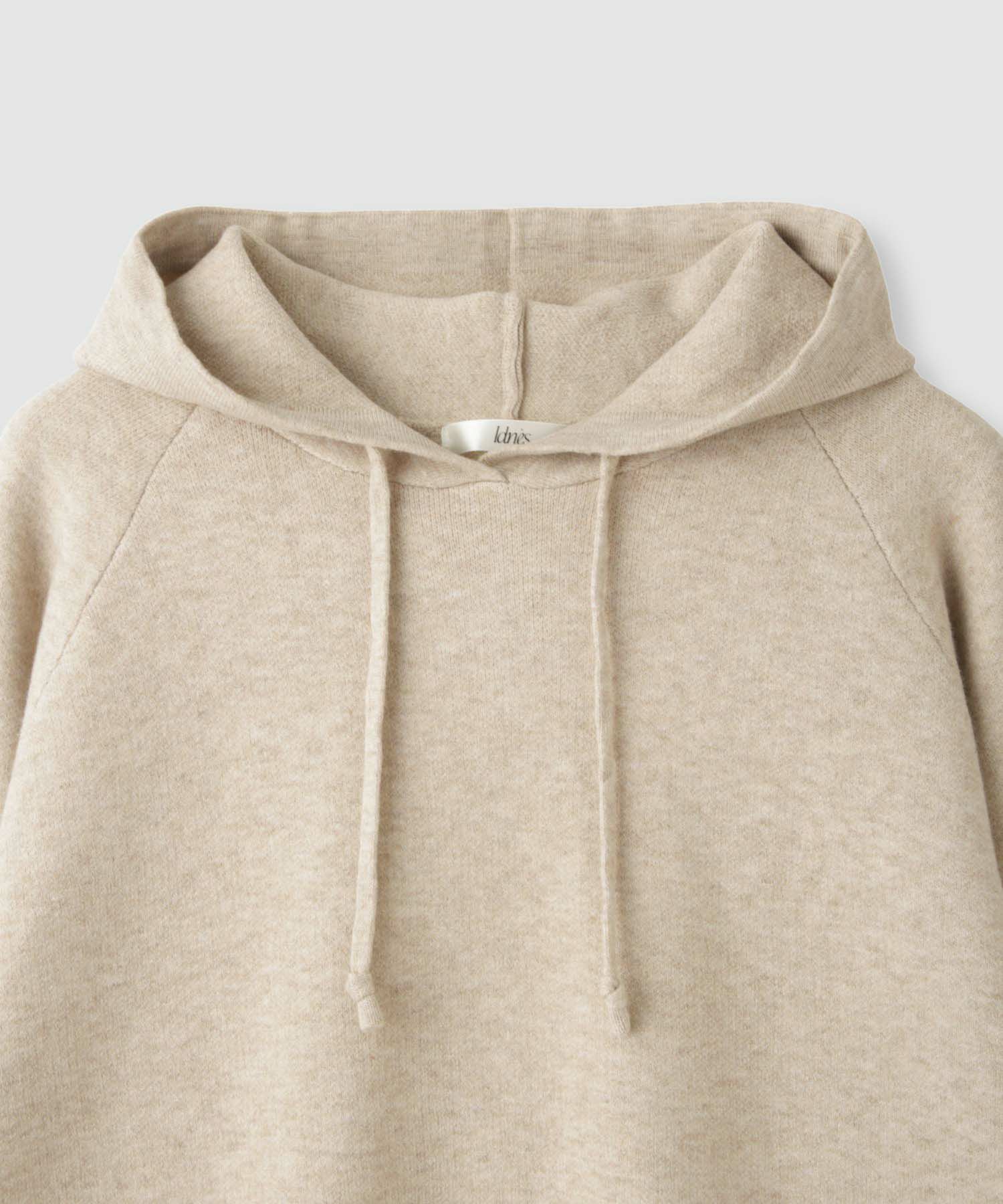 Idnes  フードニットパーカー レディース商品画像-23