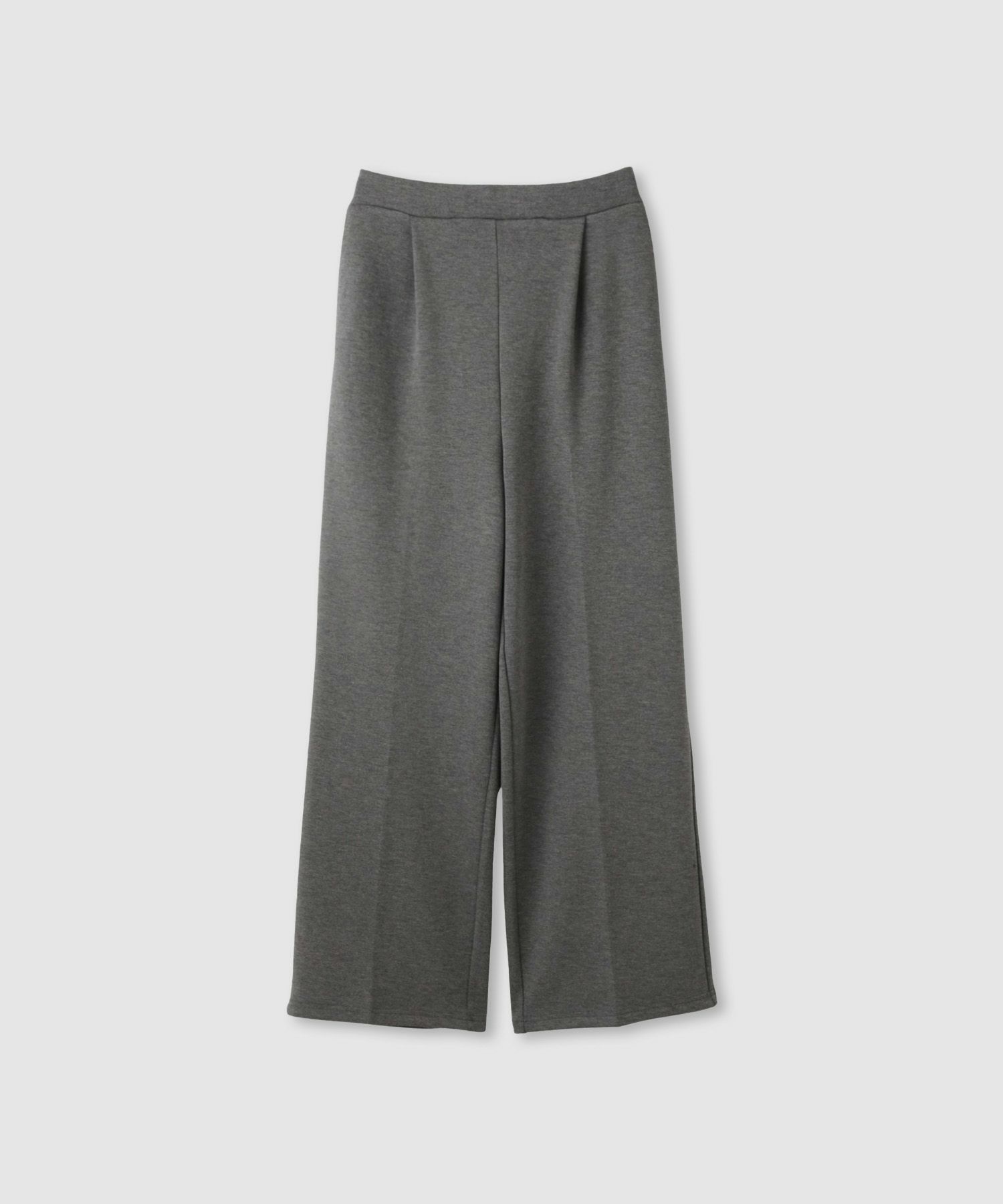 milli de l'air  パフィバック 裏フリースダンボールニット ワイドパンツ レディース商品画像-11