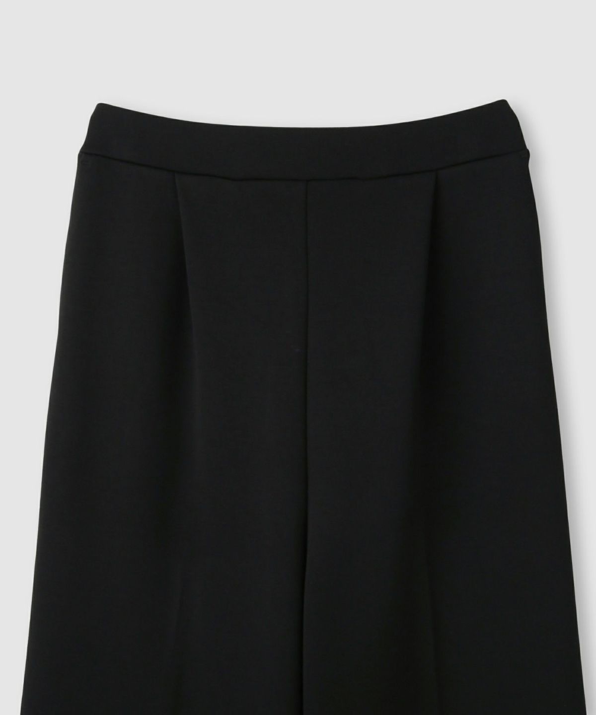 milli de l'air パフィバック 裏フリースダンボールニット ワイドパンツ レディース