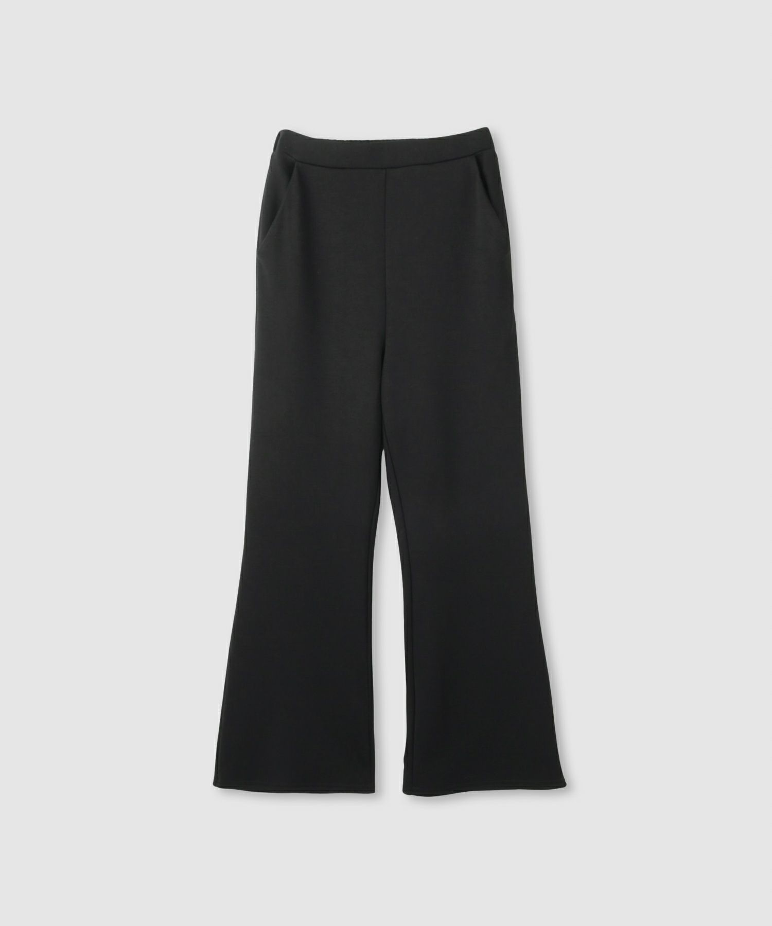 milli de l'air  パフィバック 裏フリースダンボールニット フレアパンツ レディース商品サムネイル-7