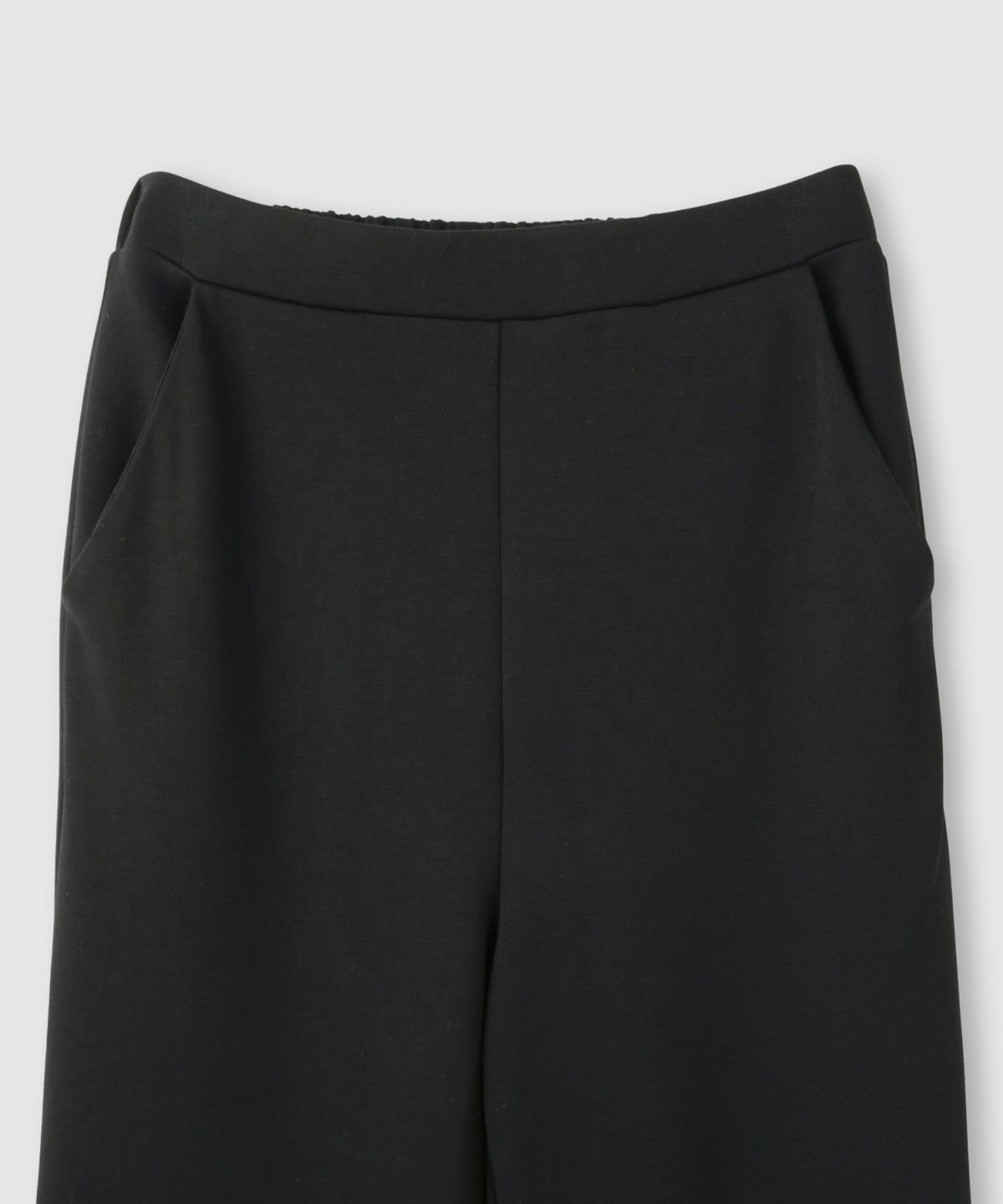 milli de l'air パフィバック 裏フリースダンボールニット フレアパンツ レディース