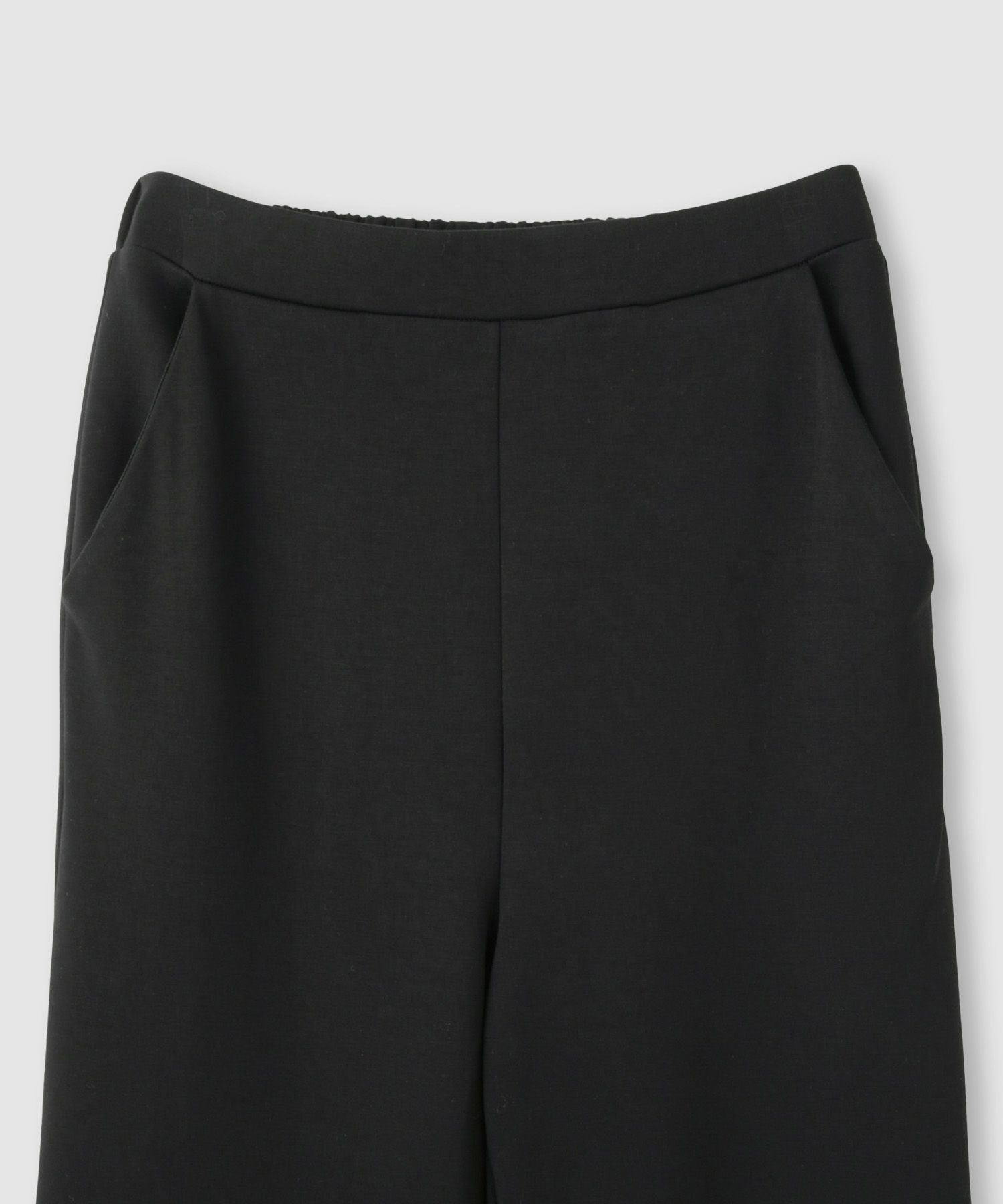 milli de l'air パフィバック 裏フリースダンボールニット フレアパンツ レディース