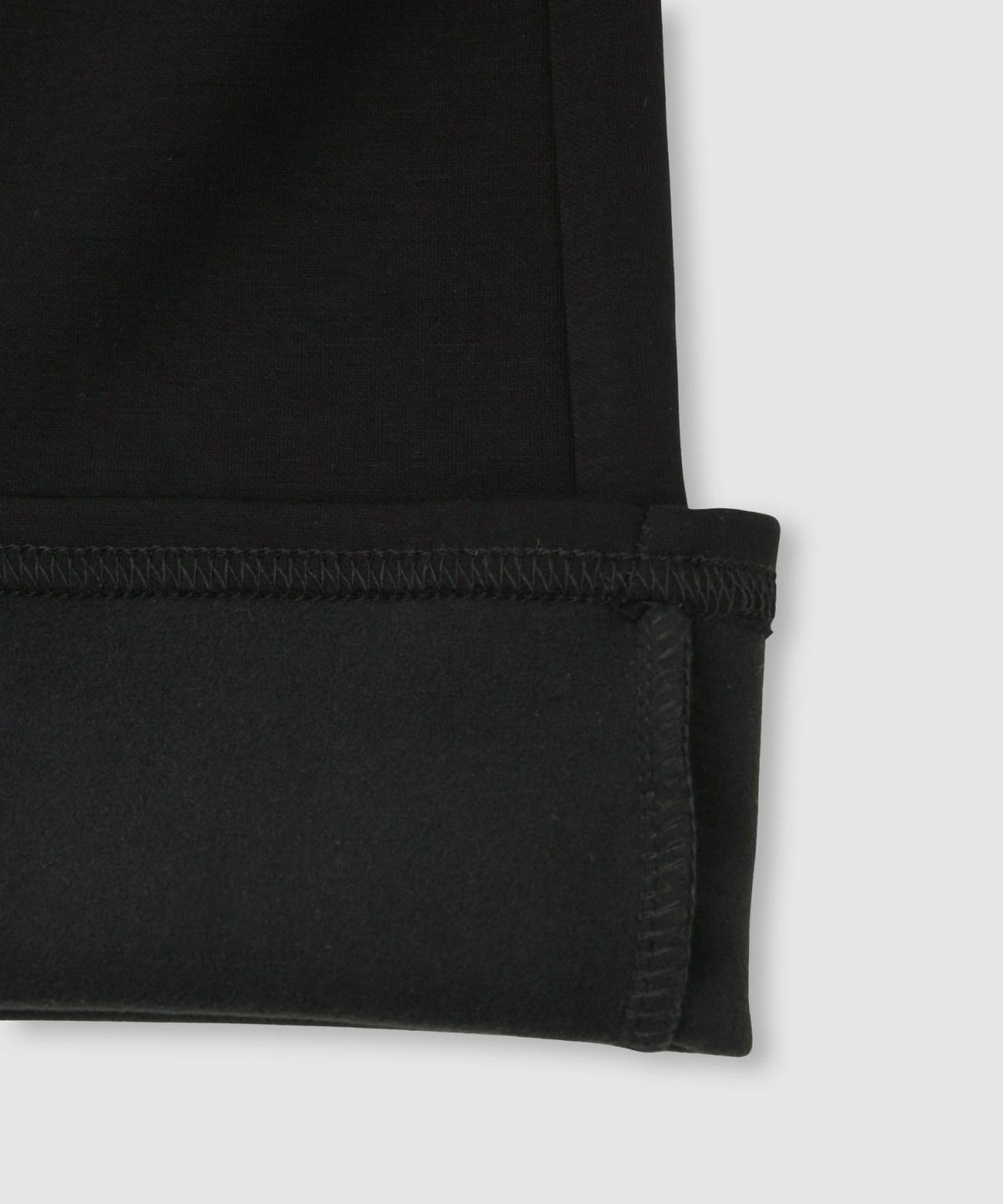 milli de l'air パフィバック 裏フリースダンボールニット フレアパンツ レディース