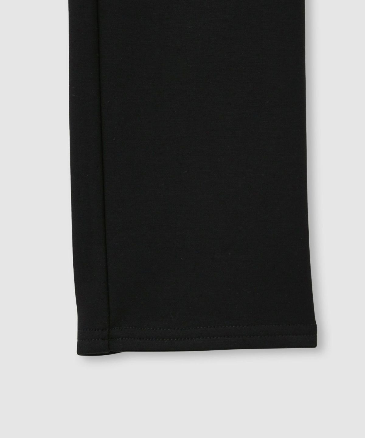 milli de l'air パフィバック 裏フリースダンボールニット スリムパンツ レディース