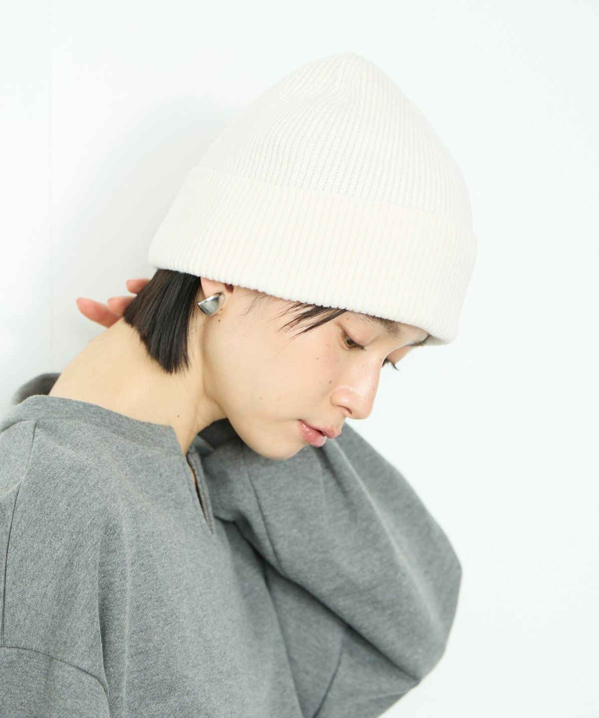 Idnes ニットビーニー レディース