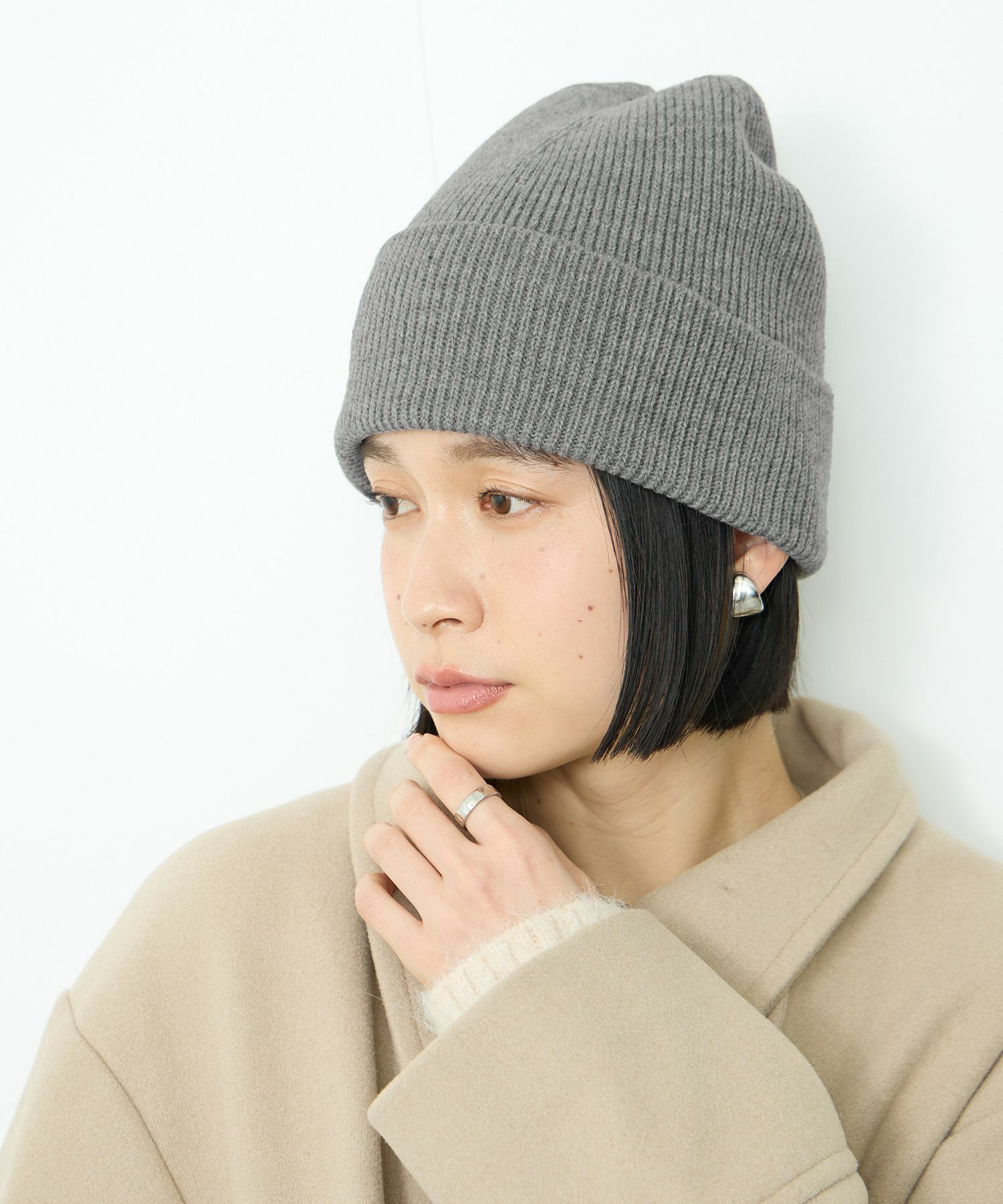 Idnes ニットビーニー レディース