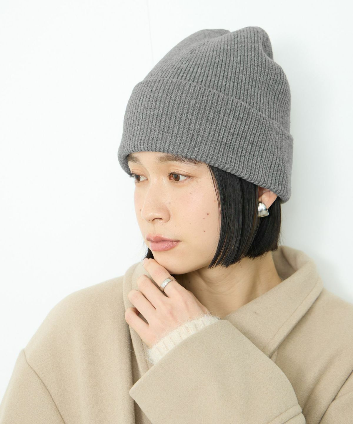 Idnes ニットビーニー レディース