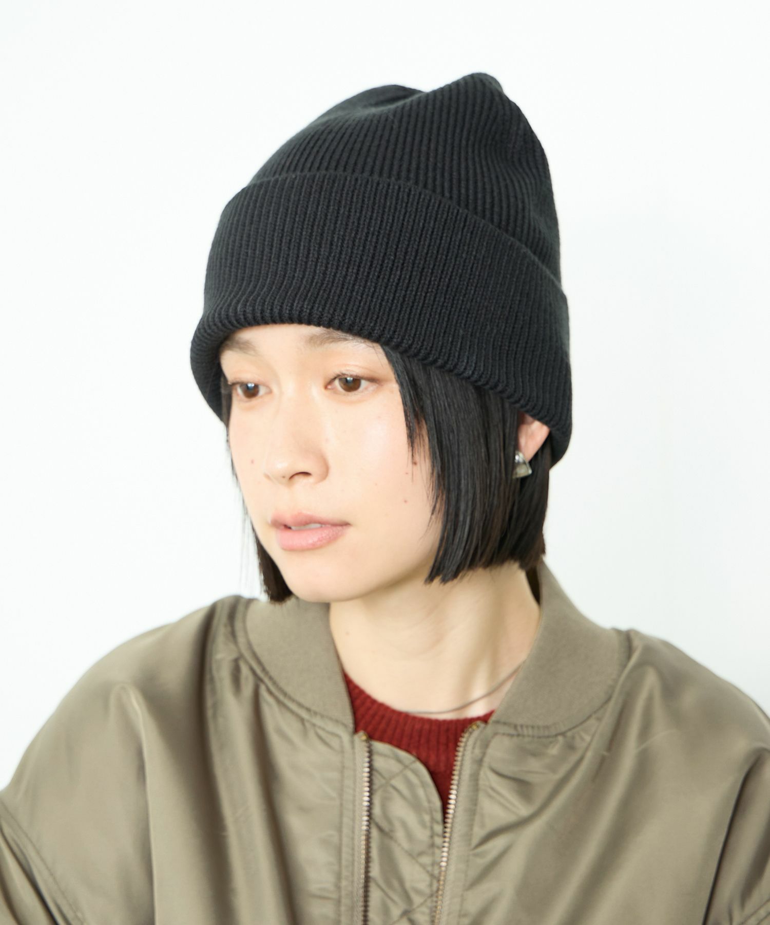 Idnes ニットビーニー レディース