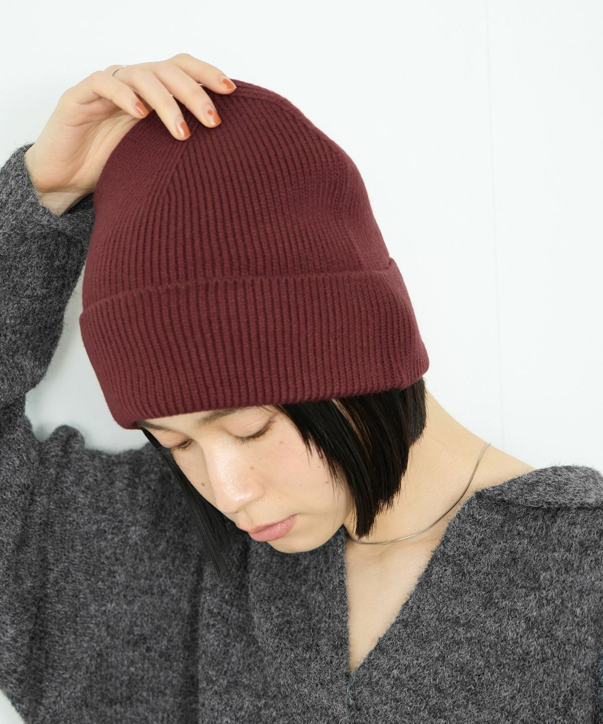 Idnes ニットビーニー レディース