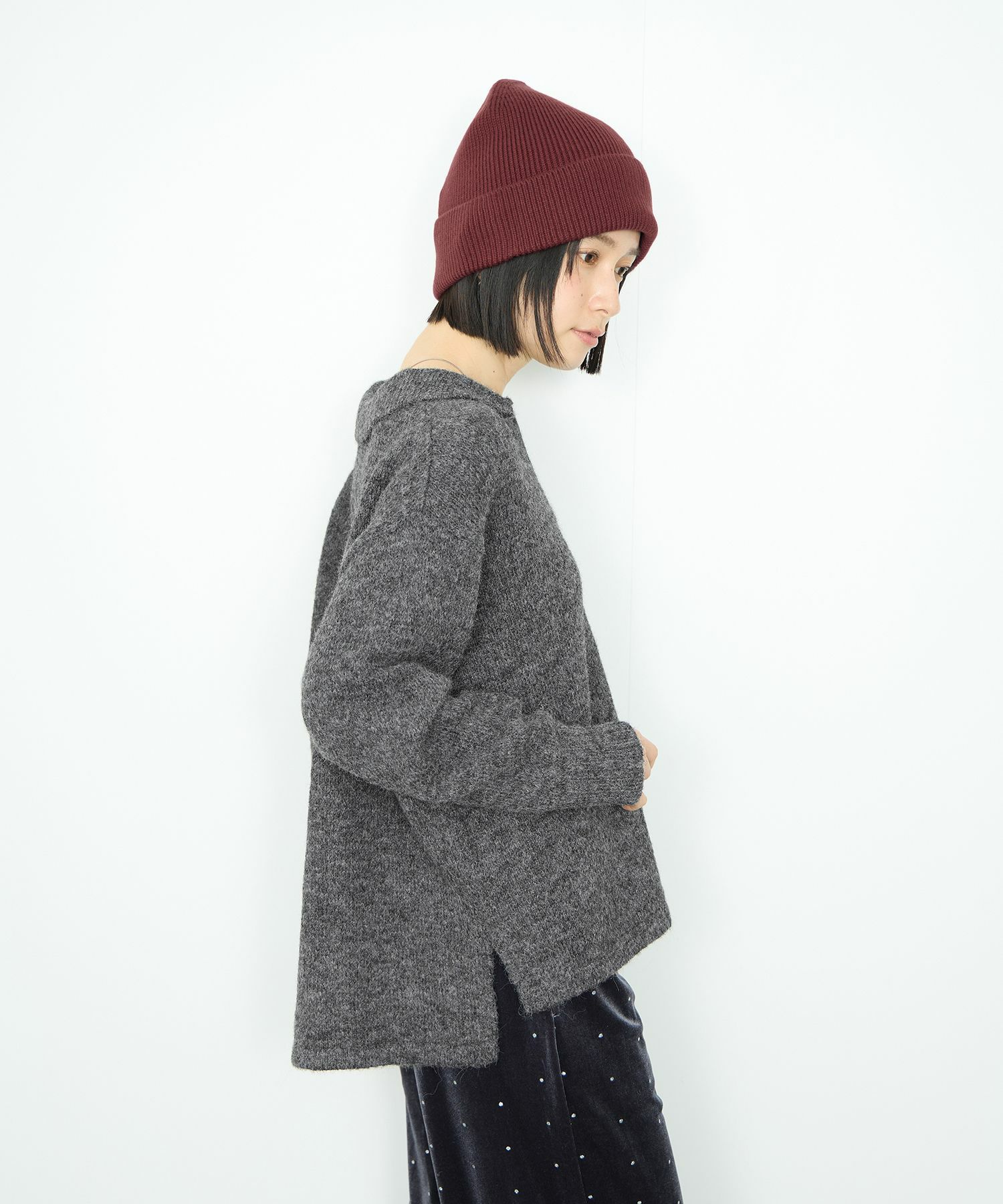 Idnes ニットビーニー レディース