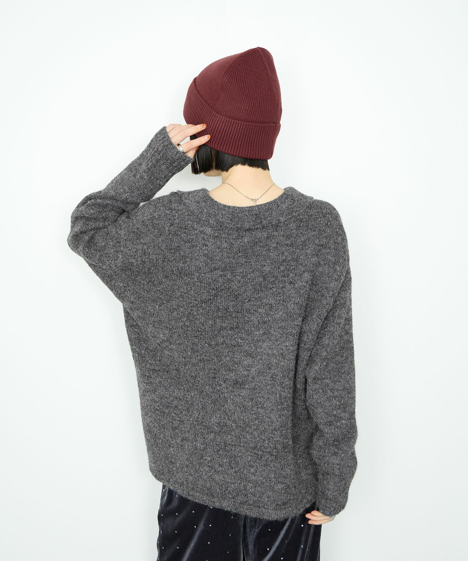 Idnes ニットビーニー レディース