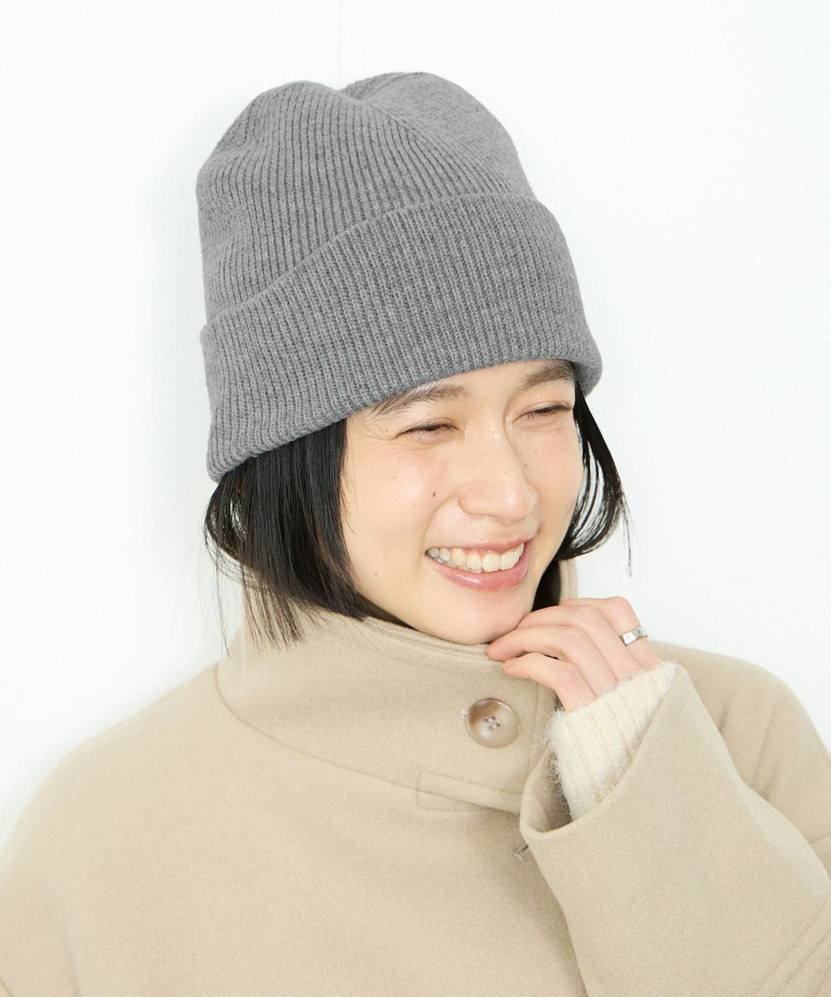 Idnes ニットビーニー レディース