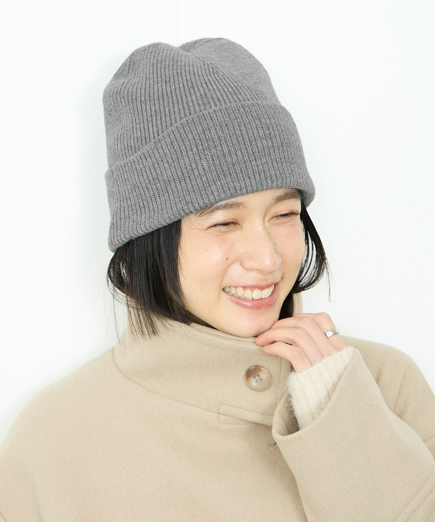 Idnes ニットビーニー レディース