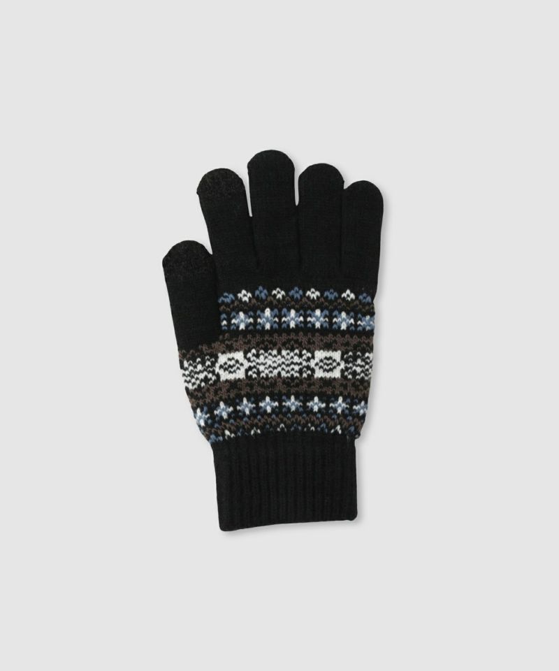 [値下げ]スマホタッチ手袋 柄 レディース商品画像-4