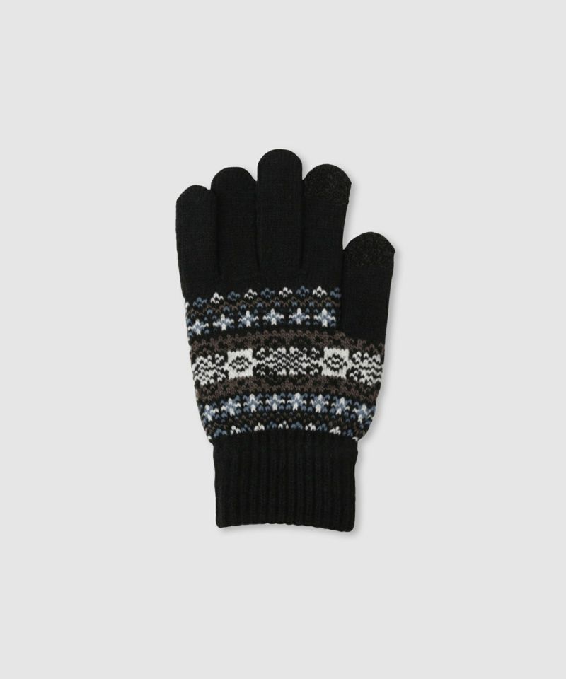 スマホタッチ手袋 柄 レディース商品画像-5