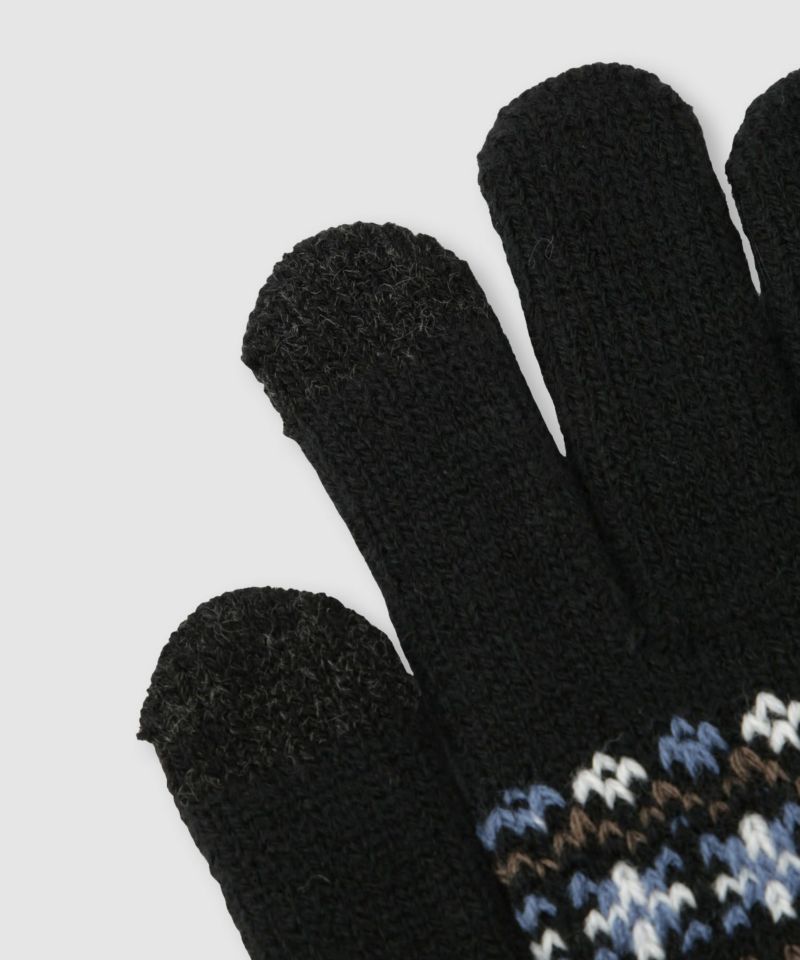 スマホタッチ手袋 柄 レディース商品画像-7