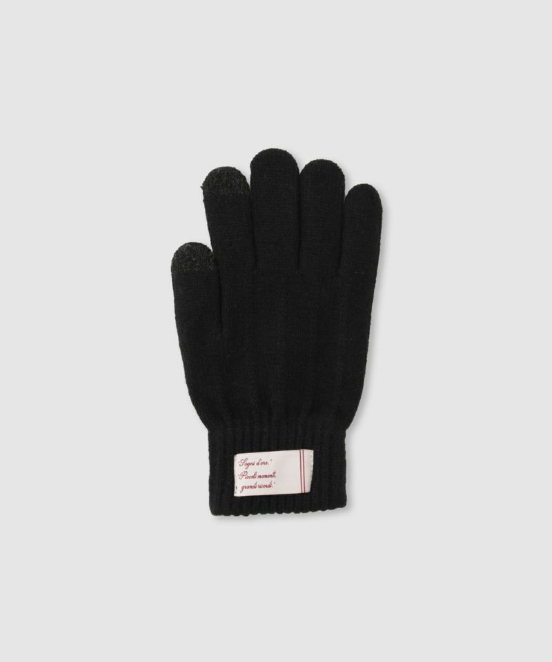 スマホタッチ手袋 無地 レディース商品画像-4