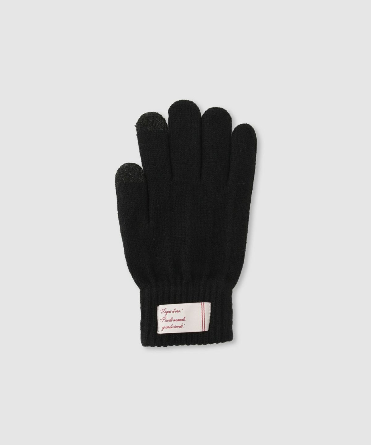 スマホタッチ手袋 無地 レディース