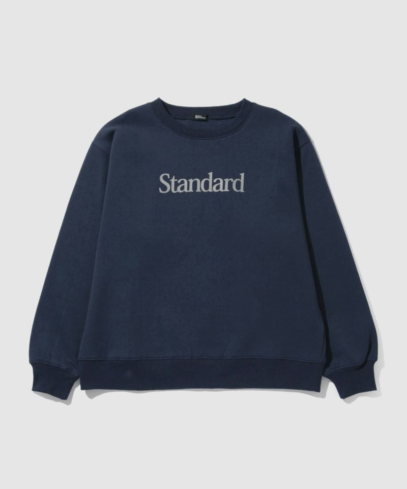 Real Standard  裏起毛プリントトレーナー メンズ商品画像-1